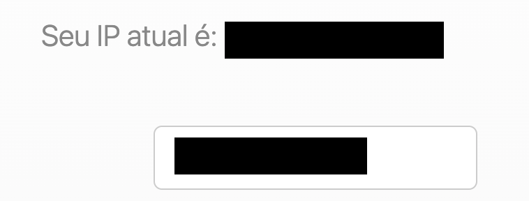Representação do campo do IP