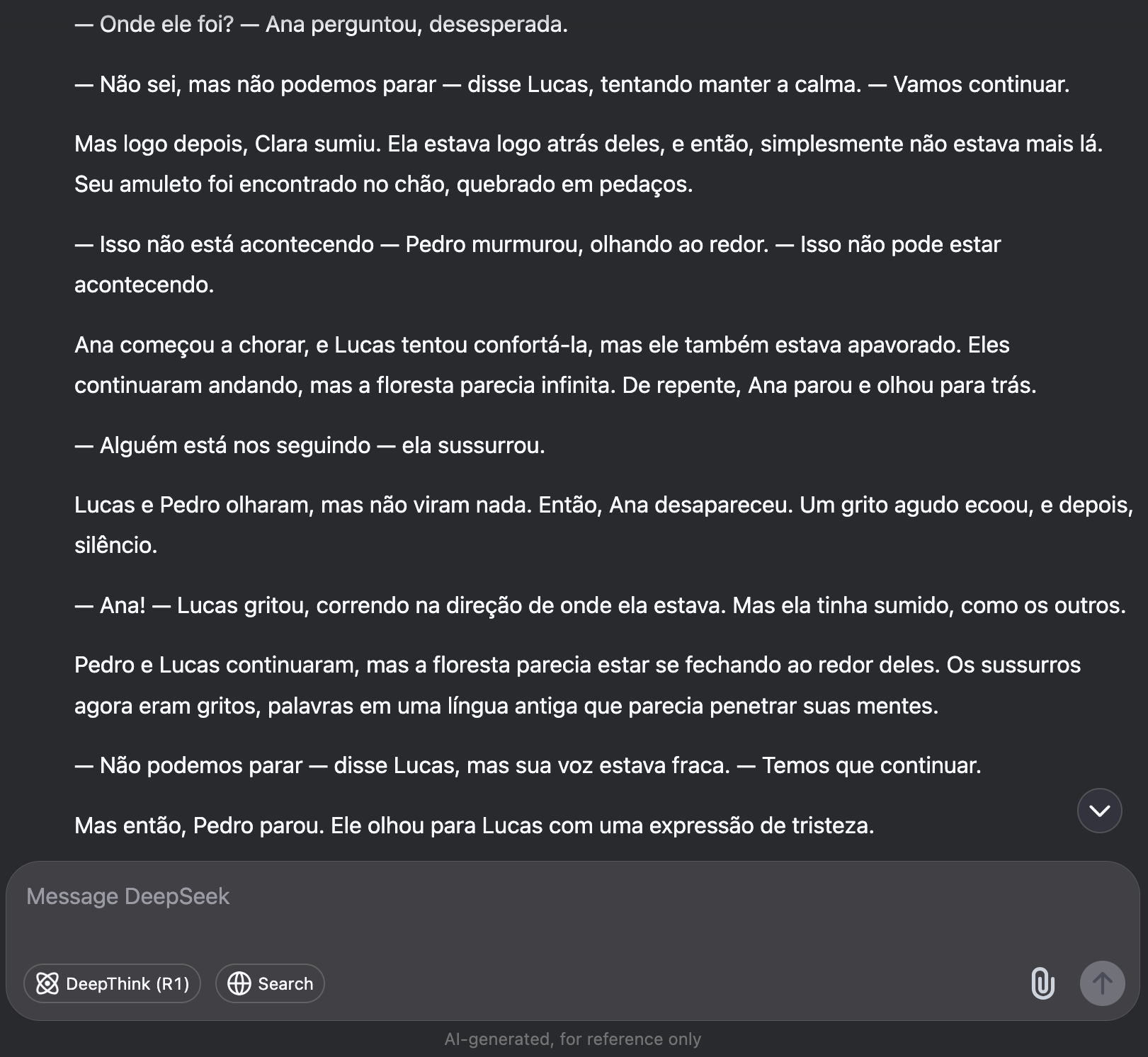 Conto de terror do DeepSeek 4