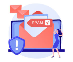 E-mails indo para spam - Como resolver?